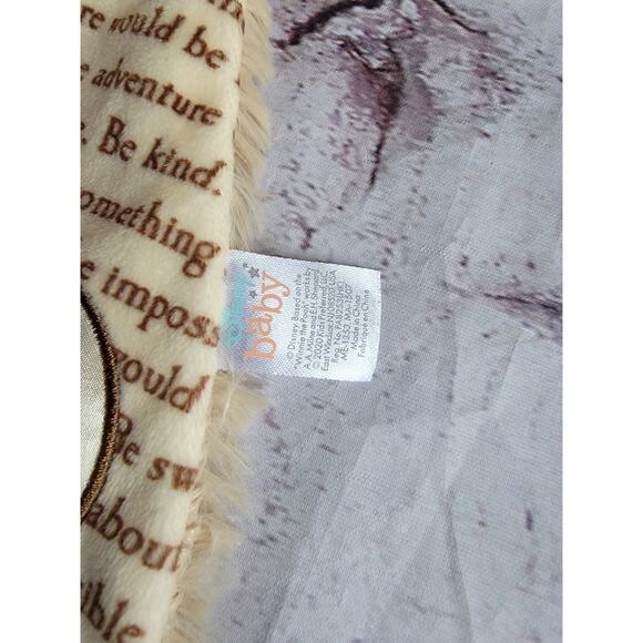 Disney Winnie The Pooh Story Lovey Plush Security Blanket Knotted Legs Flat 15" - Picture 6 of 9